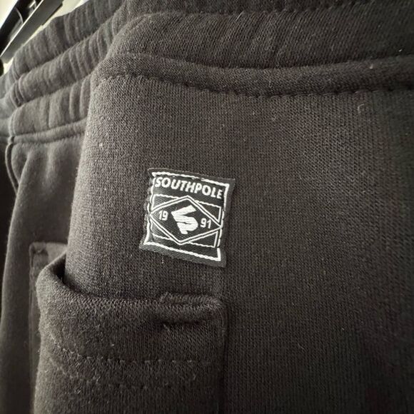 South Pole Men’s Jogger Size 3XB Activewear NWT Black Drawstring Waist - Picture 3 of 11